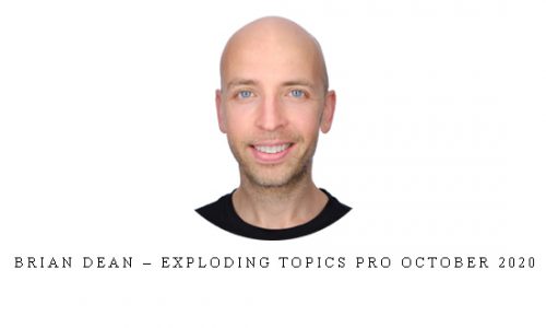 Brian Dean – Exploding Topics Pro October 2020 |