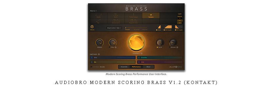 Audiobro Modern Scoring Strings Complete v1.0 (KONTAKT)