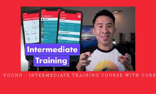 Brian Voong – Intermediate Training Course with Core Data |
