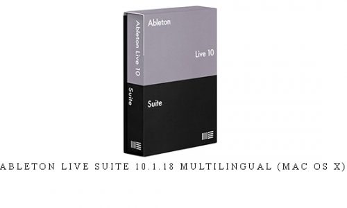 Ableton Live Suite 10.1.18 Multilingual (Mac OS X) |