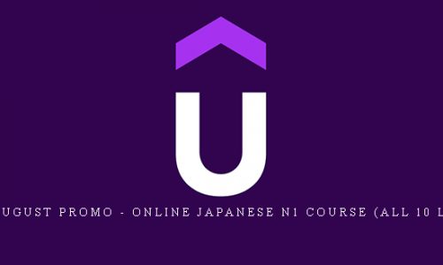 Udemy August Promo – Online Japanese N1 Course (All 10 lessons) |