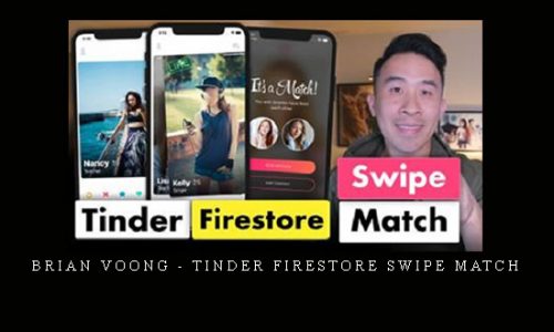 Brian Voong – Tinder Firestore Swipe Match |