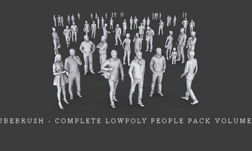 Cubebrush – Complete Lowpoly People Pack Volume 1 |
