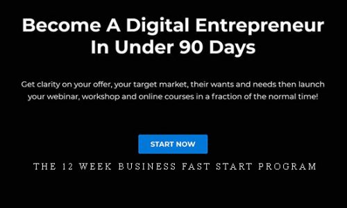 The 12 Week Business Fast Start Program |