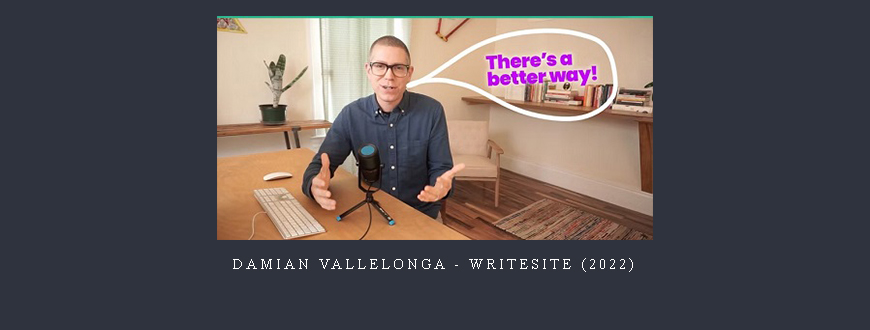 Damian Vallelonga – WriteSite (2022)