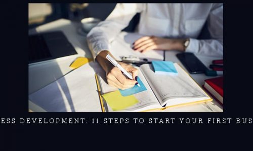 Business Development: 11 Steps to Start your First Business |