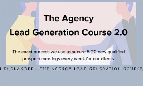 Dan Englander – The Agency Lead Generation Course 2.0 |