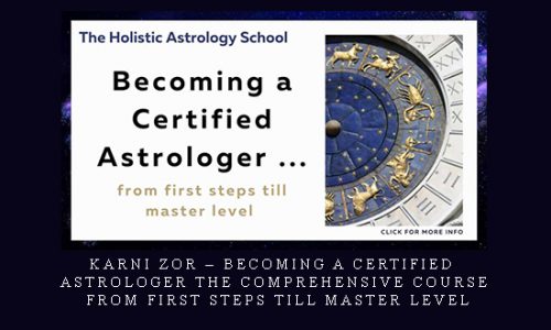 Karni Zor – Becoming a Certified Astrologer The Comprehensive Course – from First Steps till Master Level |