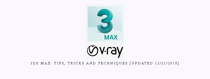 3ds Max: Tips