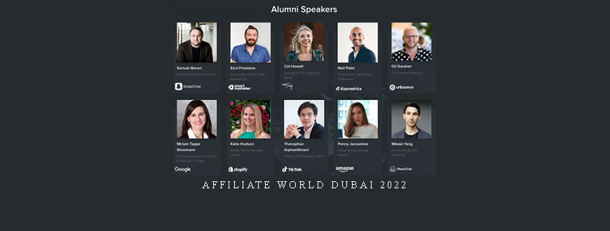 Affiliate World Dubai 2022