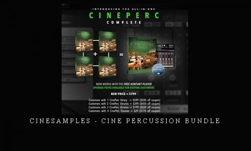 Cinesamples – Cine Percussion Bundle |
