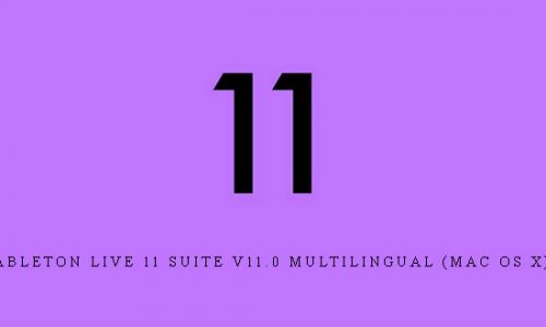 Ableton Live 11 Suite v11.0 Multilingual (Mac OS X) |