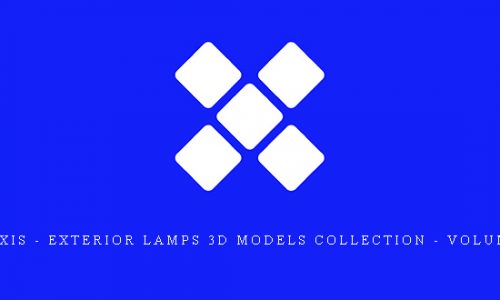 CGAxis – Exterior Lamps 3D Models Collection – Volume 9 |