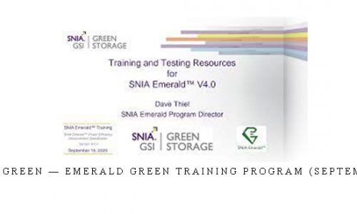 Emerald Green — Emerald Green Training Program (September 2020) |
