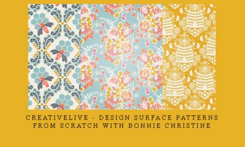 Creativelive – Design Surface Patterns From Scratch with Bonnie Christine |