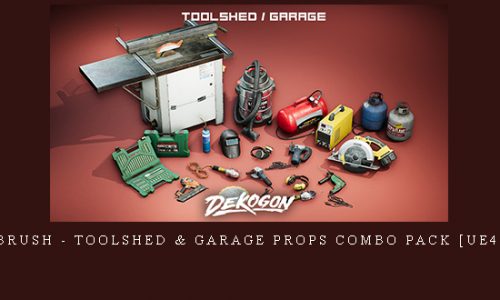 Cubebrush – Toolshed & Garage Props COMBO PACK [UE4 Raw] |