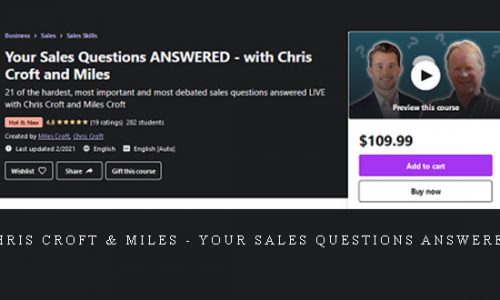 Chris Croft & Miles – Your Sales Questions ANSWERED |