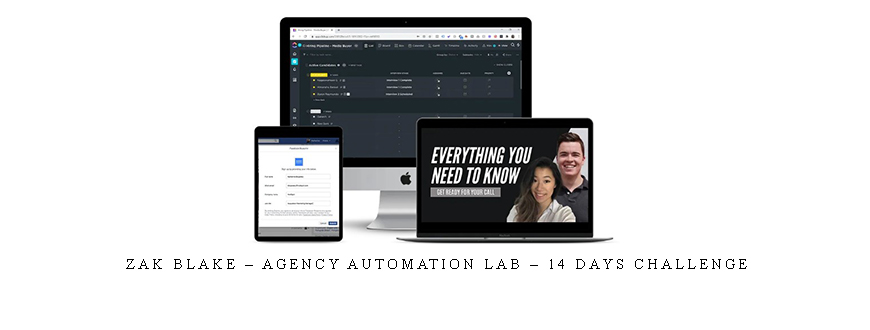 Zak Blake – Agency Automation Lab – 14 Days Challenge
