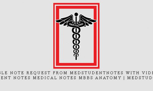 Single Note Request from MedStudentNotes with Videos! | Med Student Notes Medical Notes MBBS Anatomy | MedStudent Note |