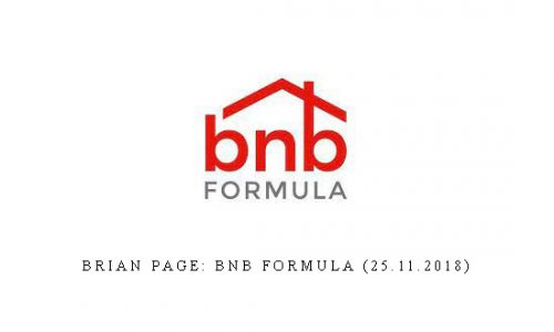 Brian Page: BnB Formula (25.11.2018) |