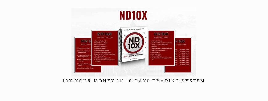 10X Your Money In 10 Days Trading System