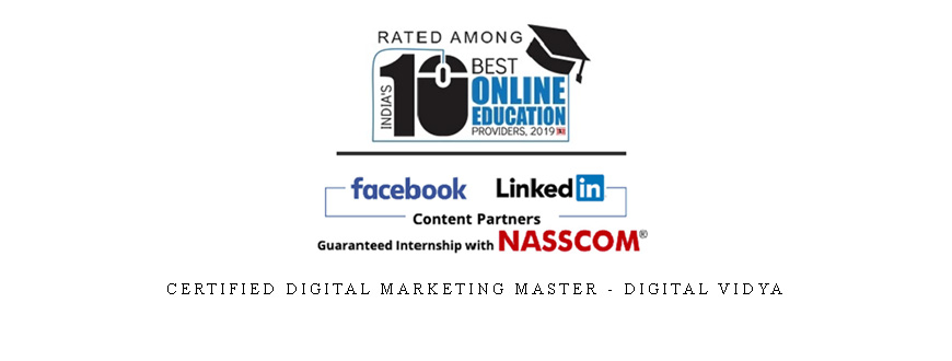 Certified Digital Marketing Master – Digital Vidya