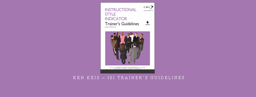 Ken Keis – ISI Trainer’s Guidelines