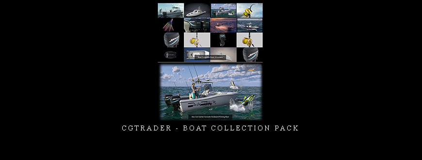 CGTrader – Boat Collection Pack