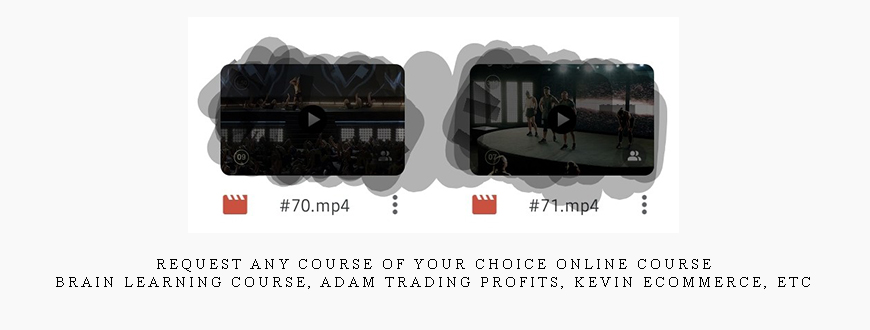 Request Any Course of Your Choice (Online Course