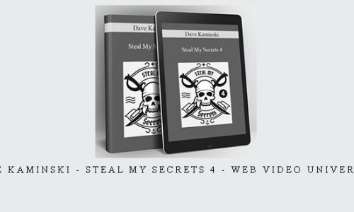 Dave Kaminski – Steal My Secrets 4 – Web Video University |