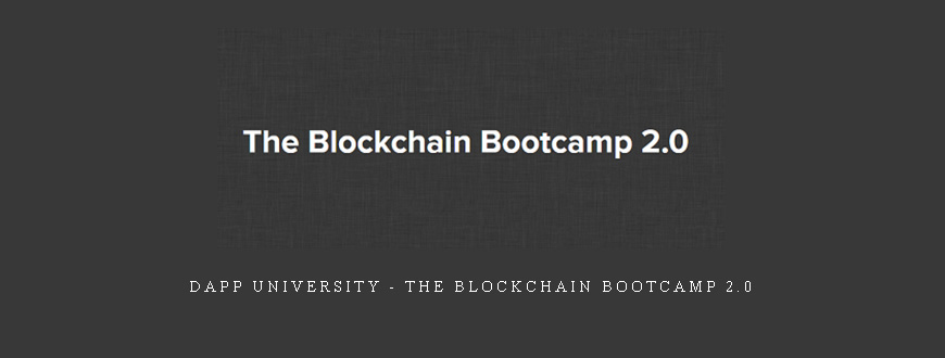 Dapp University – The Blockchain Bootcamp 2.0