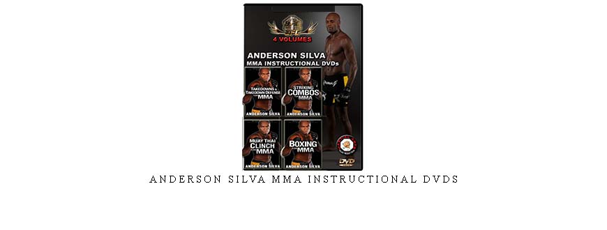 ANDERSON SILVA MMA INSTRUCTIONAL DVDs