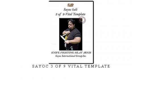 SAYOC 3 OF 9 VITAL TEMPLATE | Digital Download