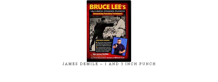 JAMES DEMILE – 1 AND 3 INCH PUNCH